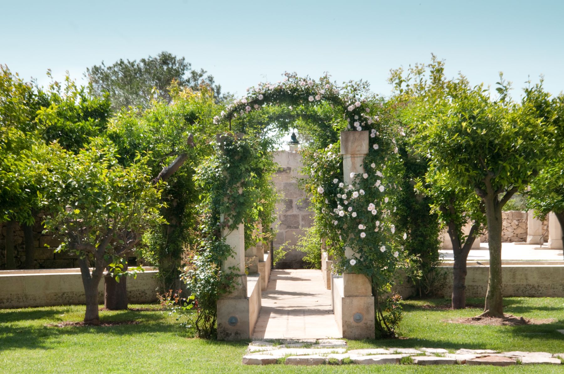 Gardens at Casa Calcare in Puglia