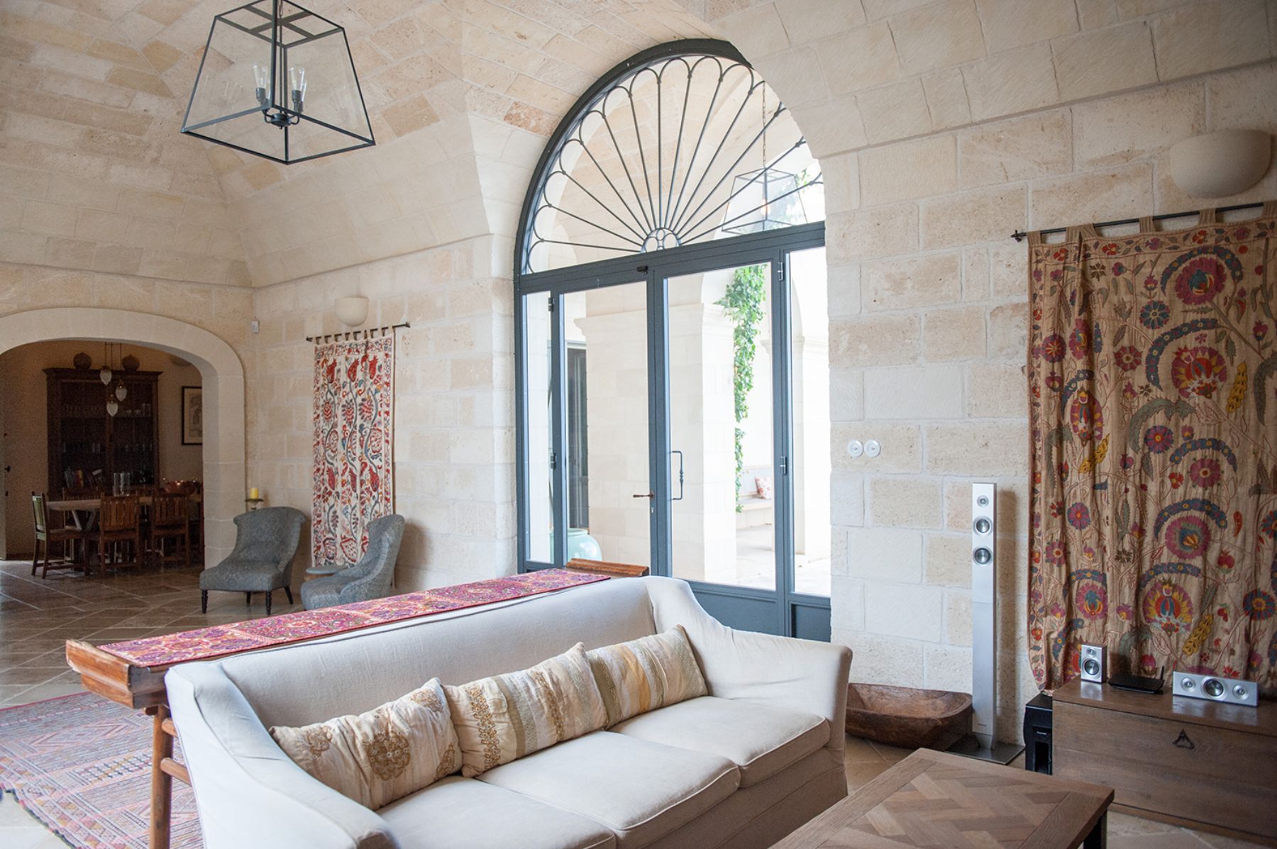 Sitting Room at Casa Calcare in Puglia