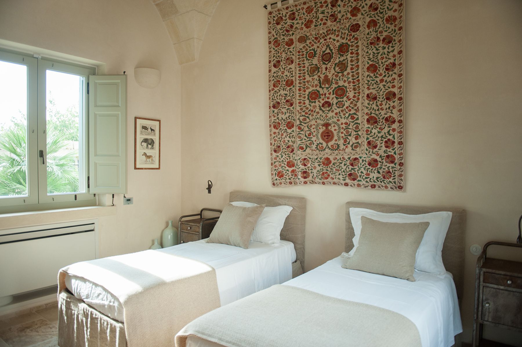 Twin Bedroom at Casa Calcare in Puglia