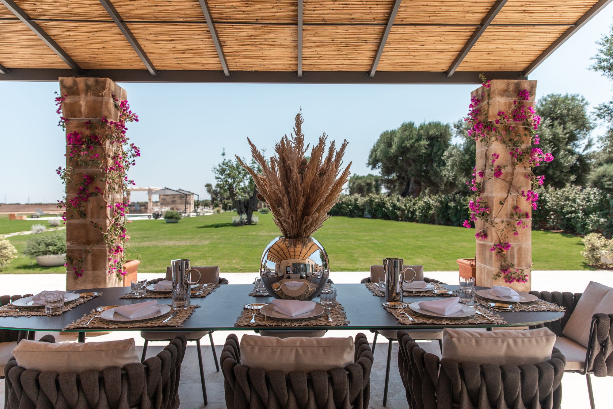 Dining area at La Piccola 