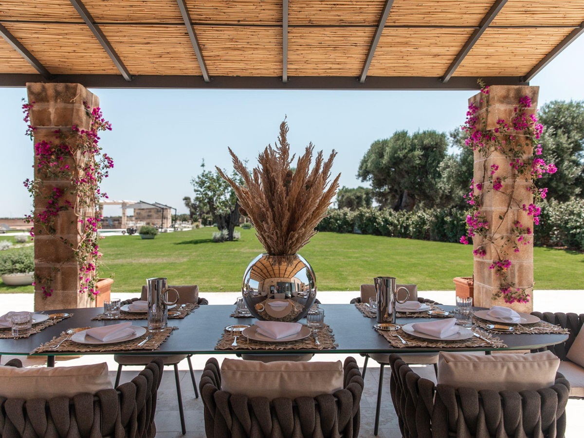 Dining area at La Piccola