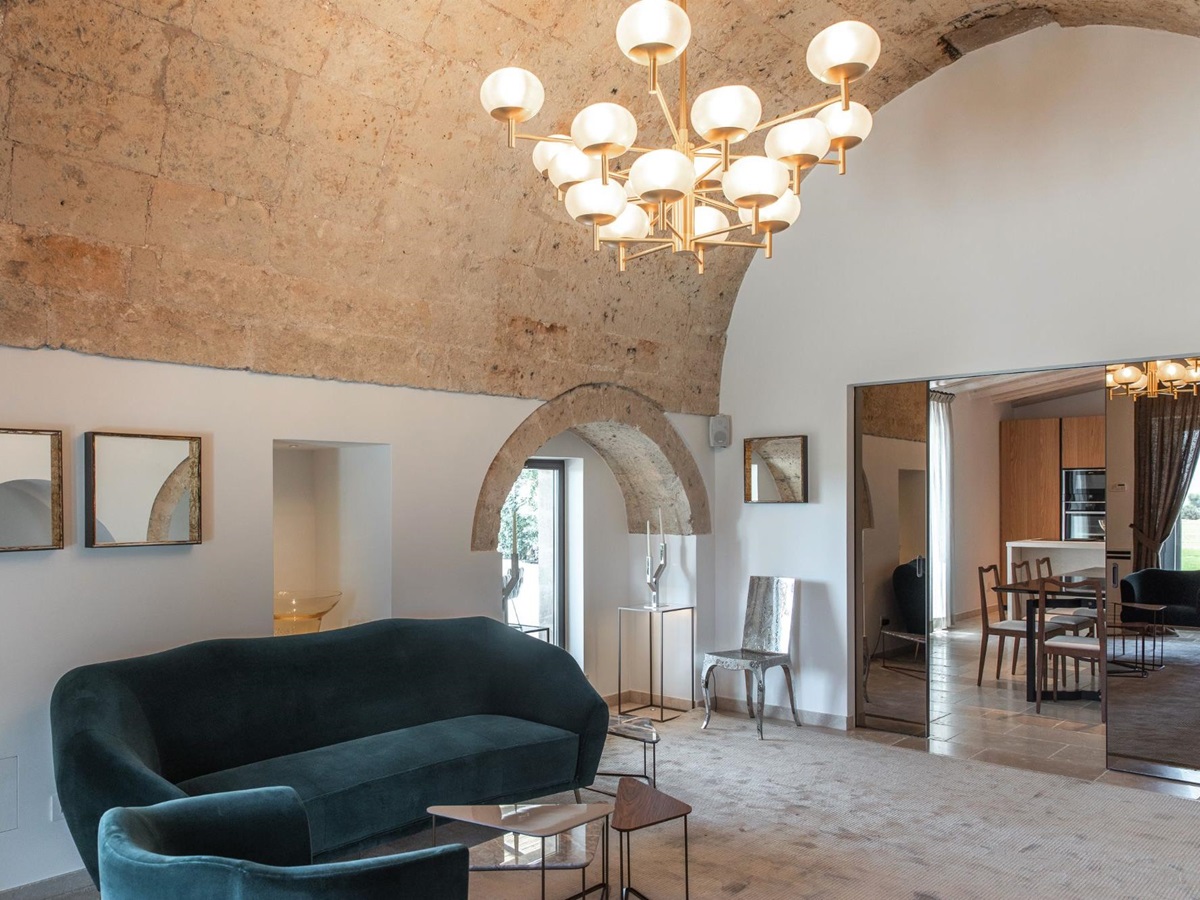 Living area at La Piccola