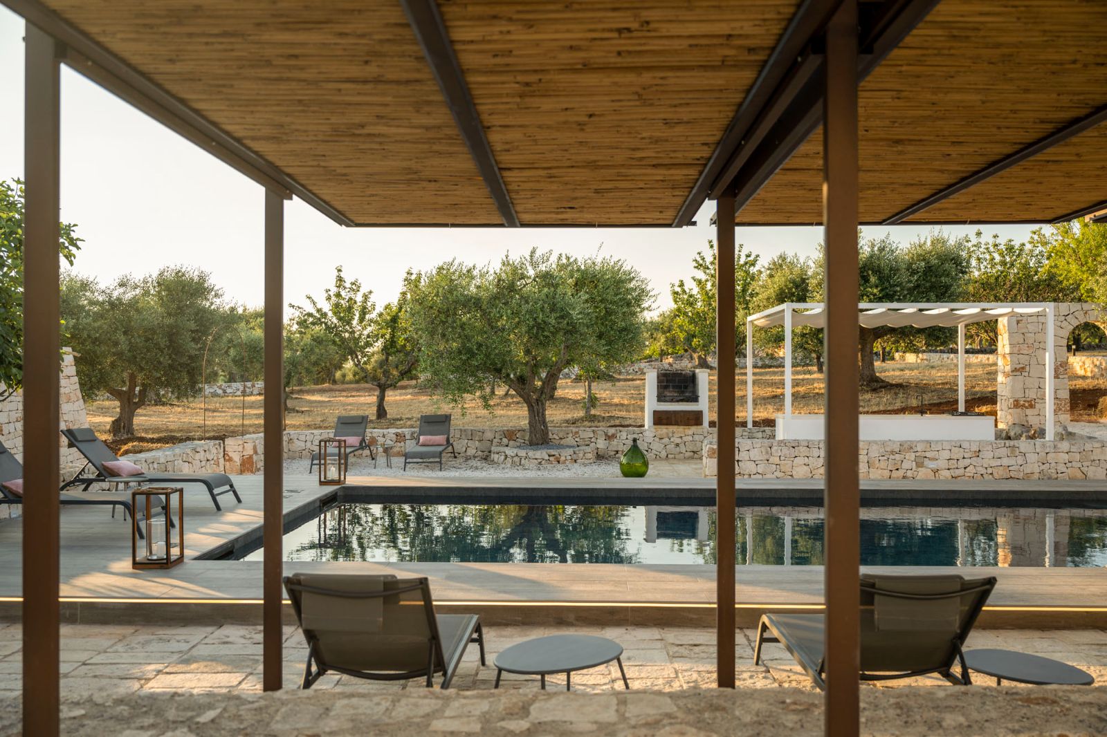 Poolside at Masseria Bianco Puglia