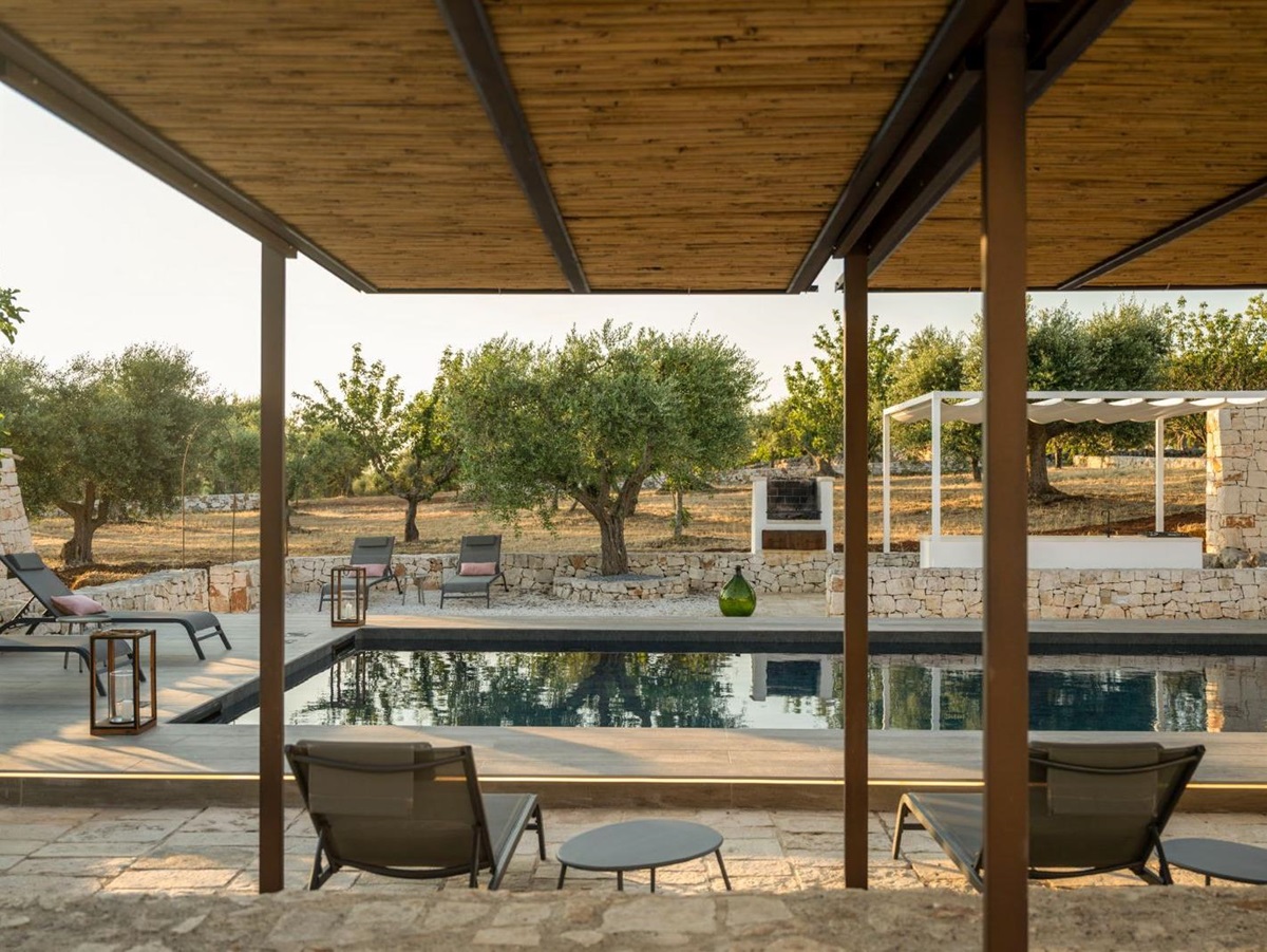 Poolside at Masseria Bianco Puglia