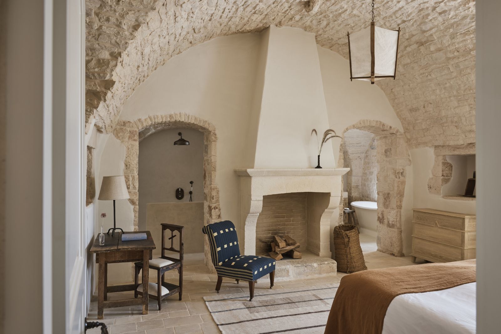 Bedroom 2 at Masseria Pietra in Puglia
