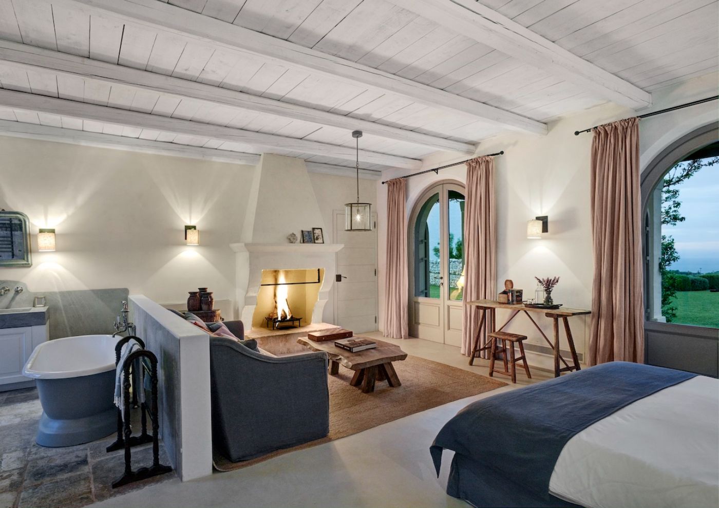 Bedroom Three at Masseria Pugliese in Puglia
