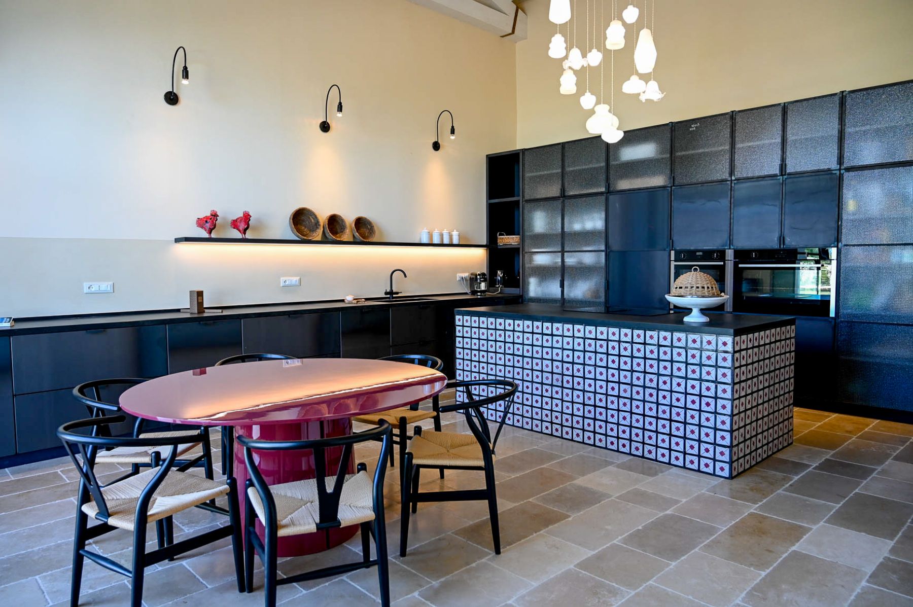 Kitchen at Masseria Salento in Puglia