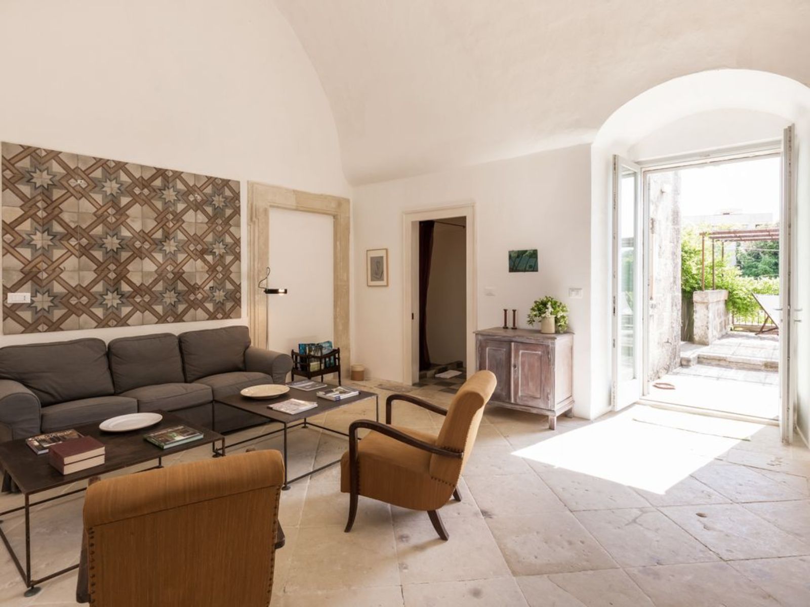 Living area at Palazzo Isonzo 