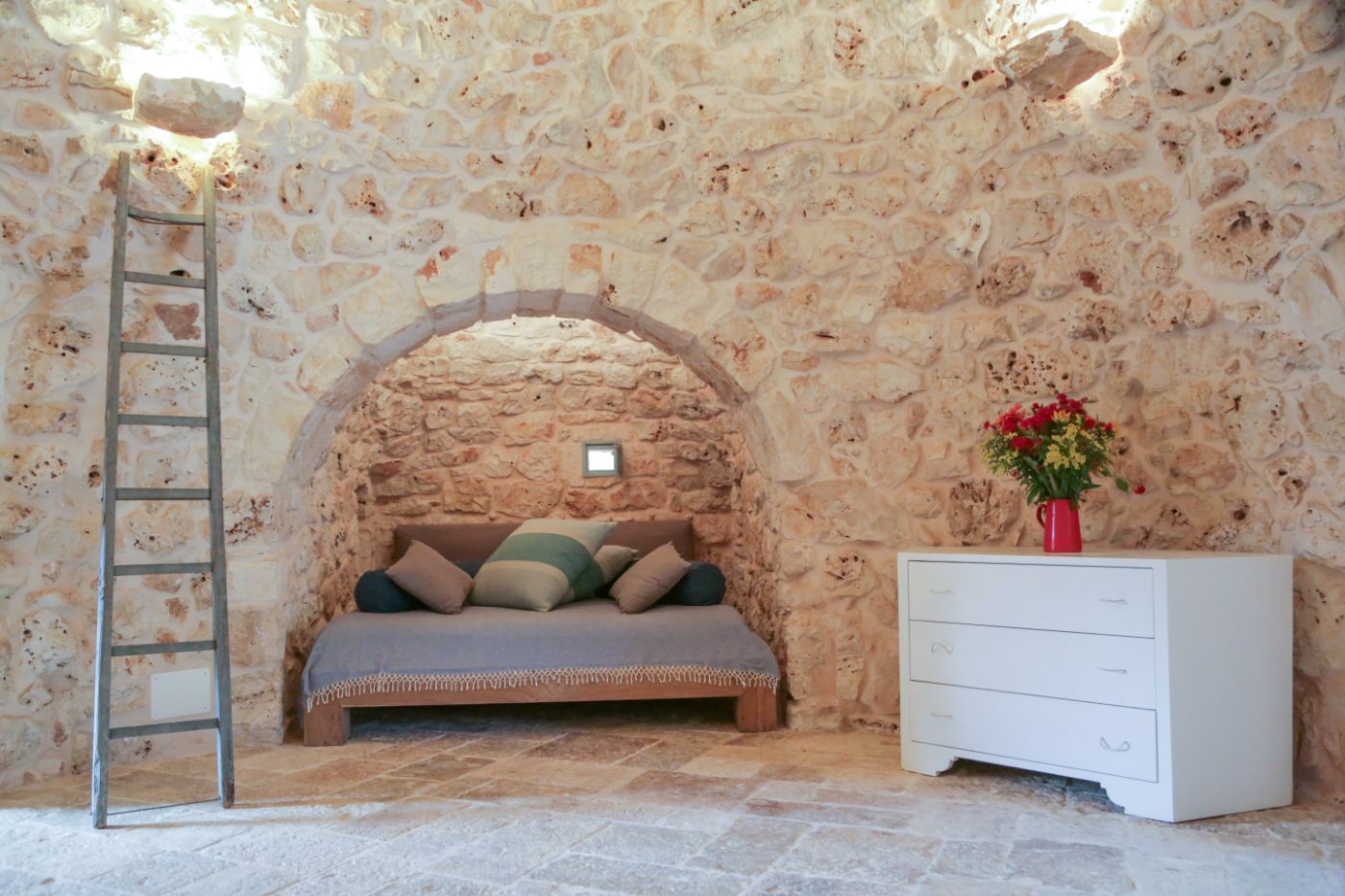 Bedroom in Residenza dei Artisti.