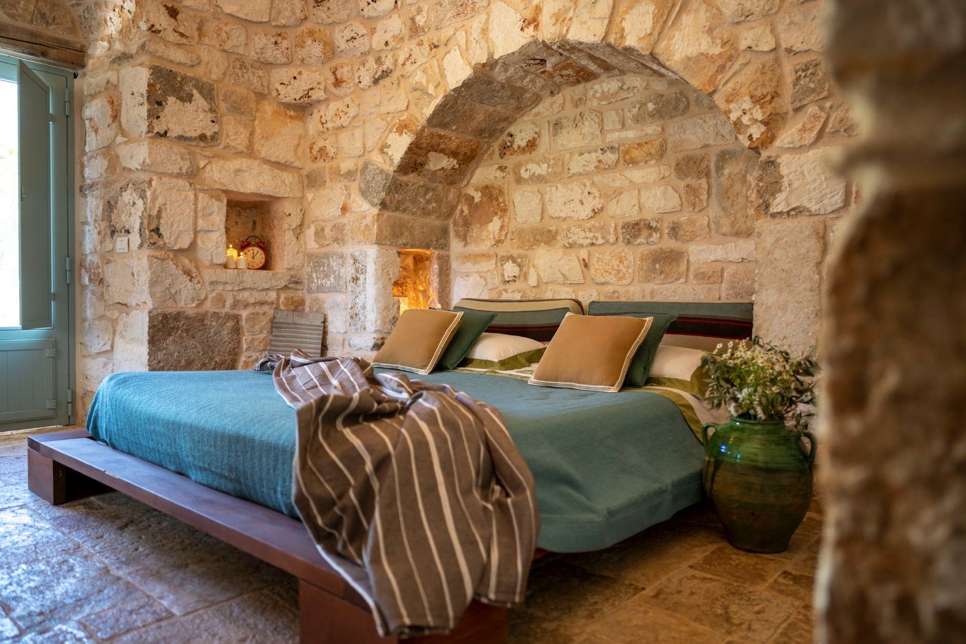Bedroom in Residenza dei Artisti.