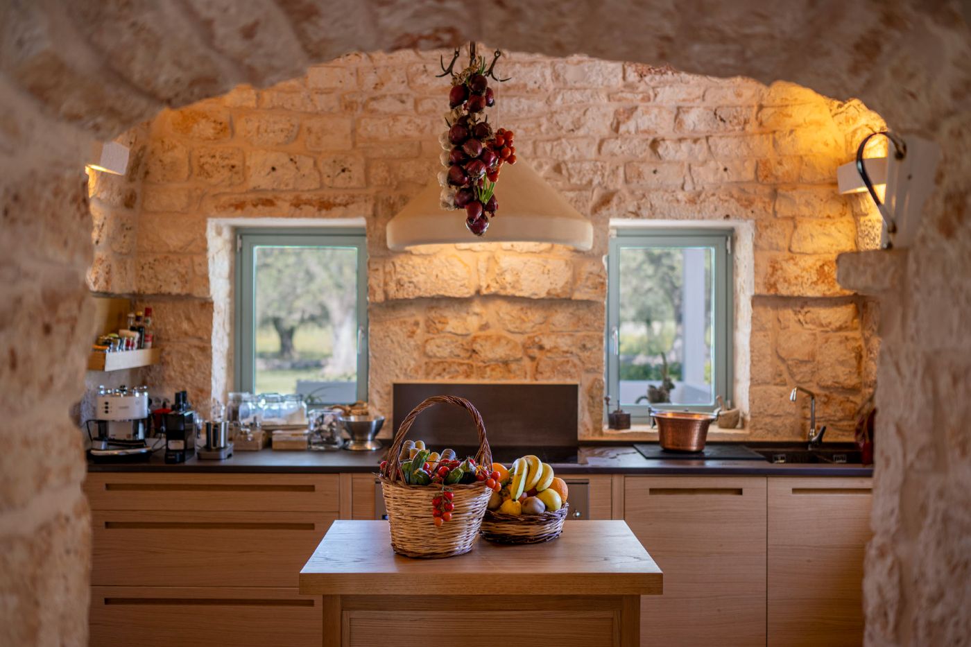 Kitchen in Residenza dei Artisti.