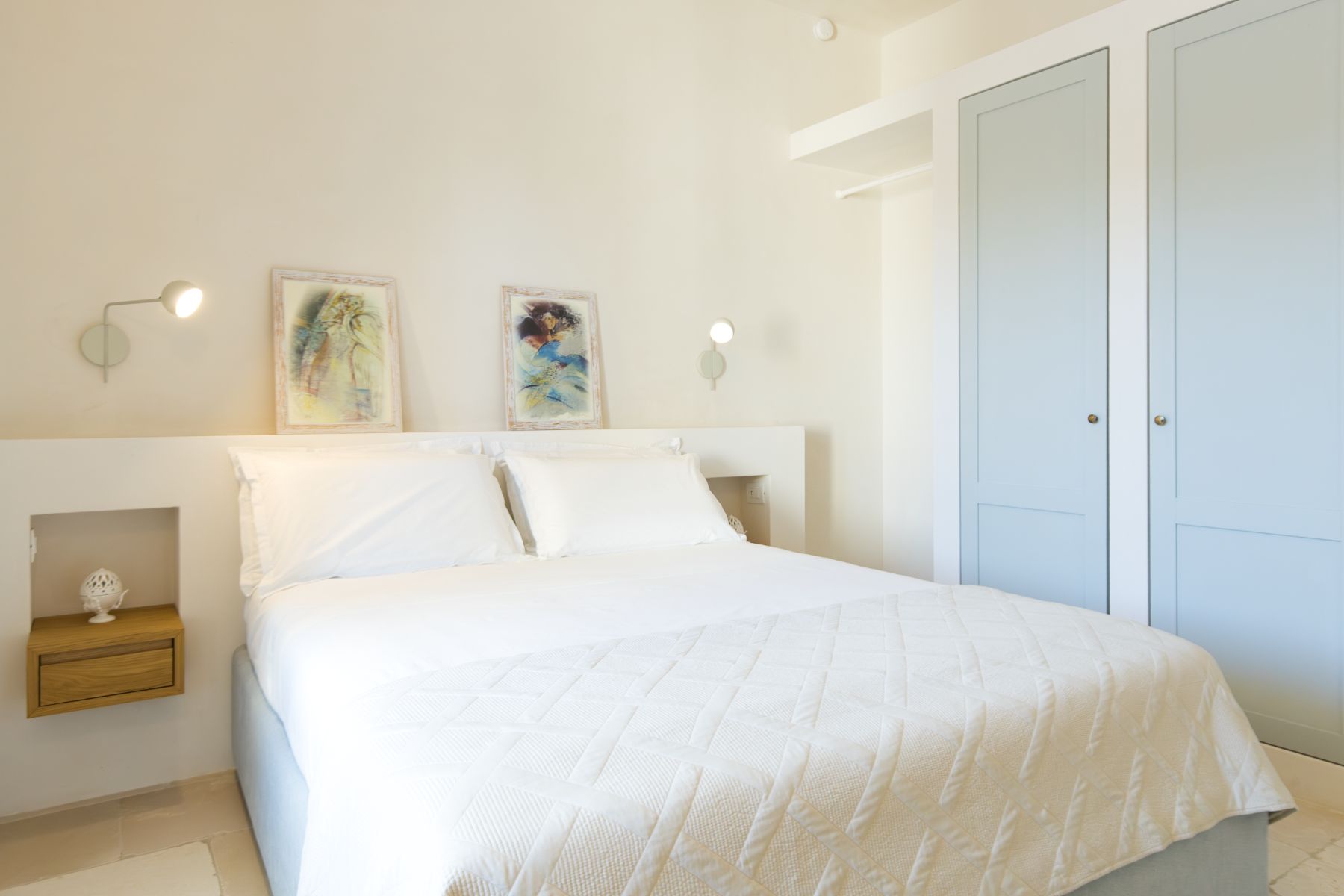 Double bedroom at Trulli Armonia in Puglia