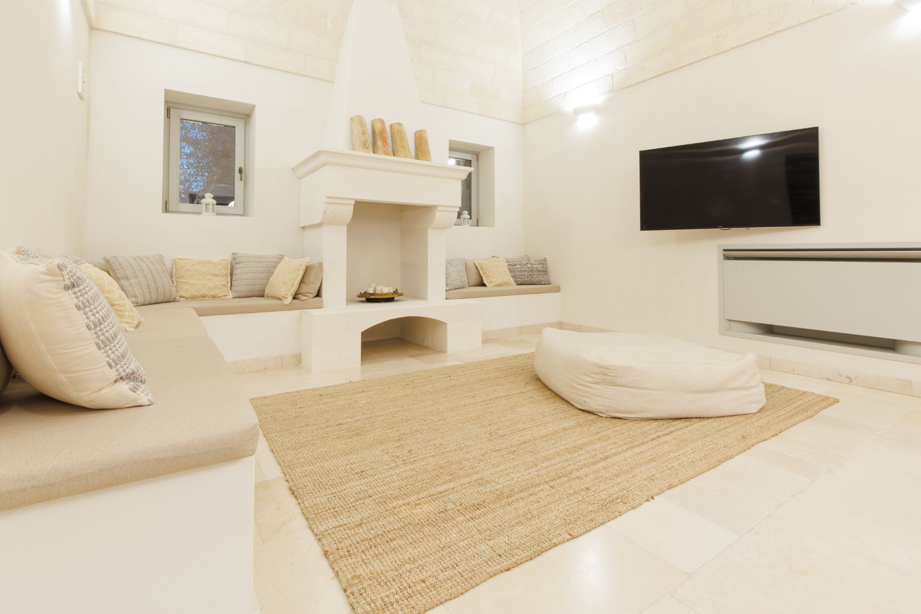 Living room at Trulli Armonia in Puglia