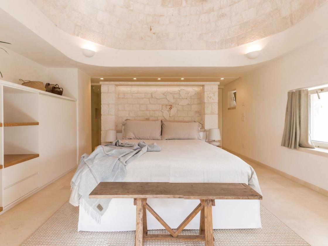 Another bedroom at Trulli Bianca.