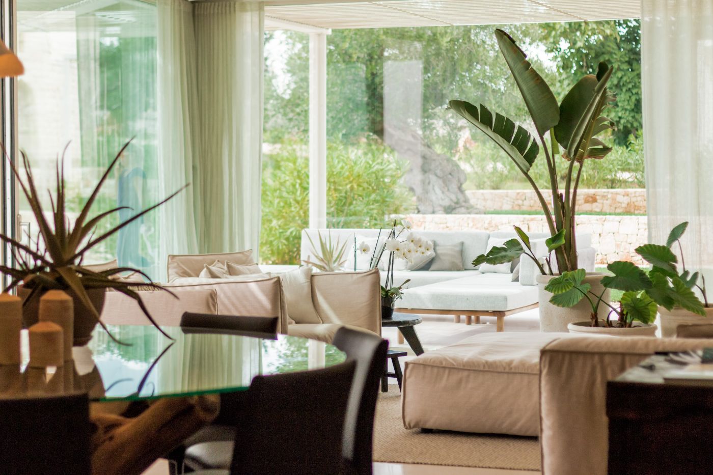 A living space at Trulli Bianca.