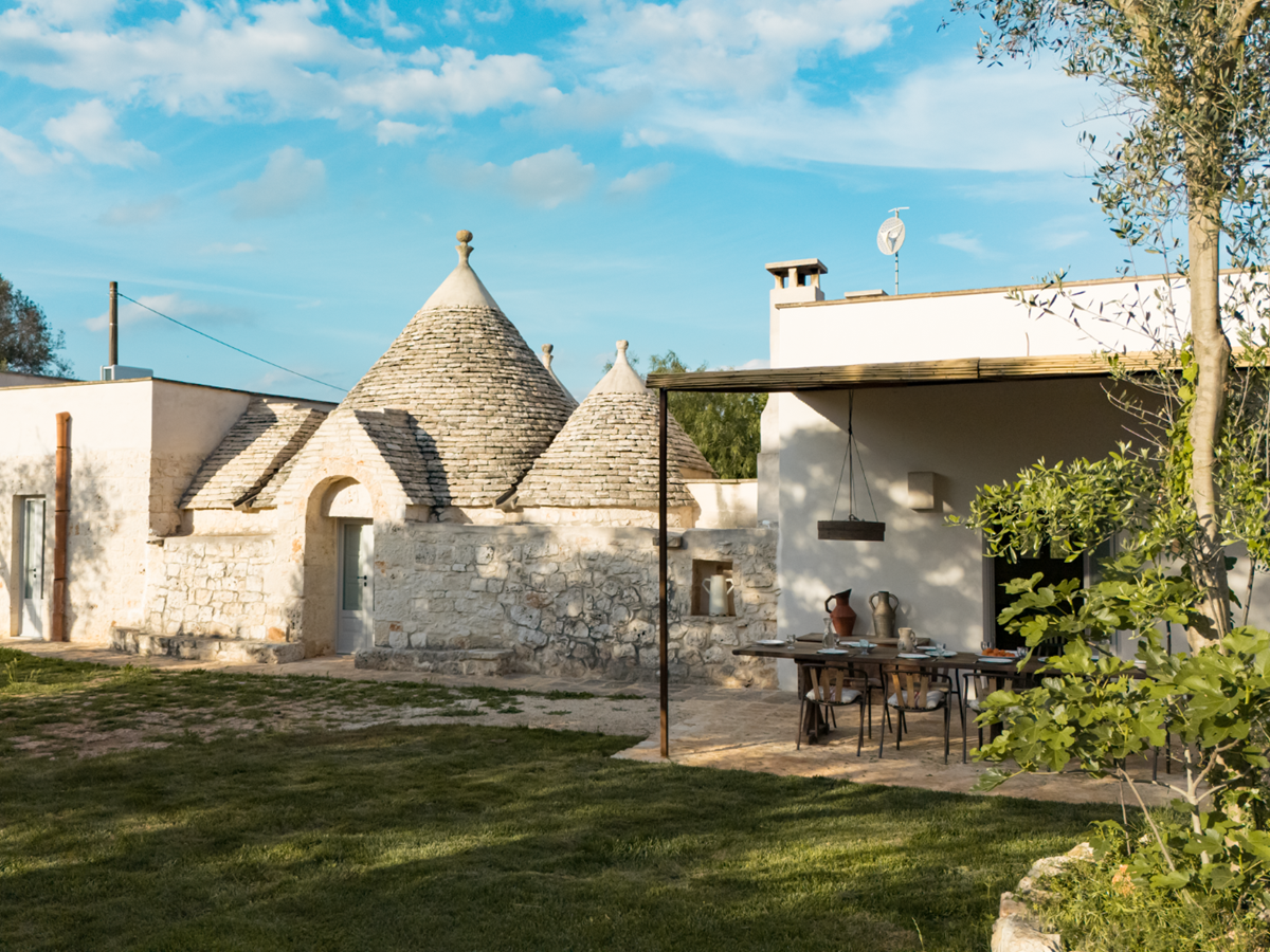 Garden at Trullo Uliveto, Puglia