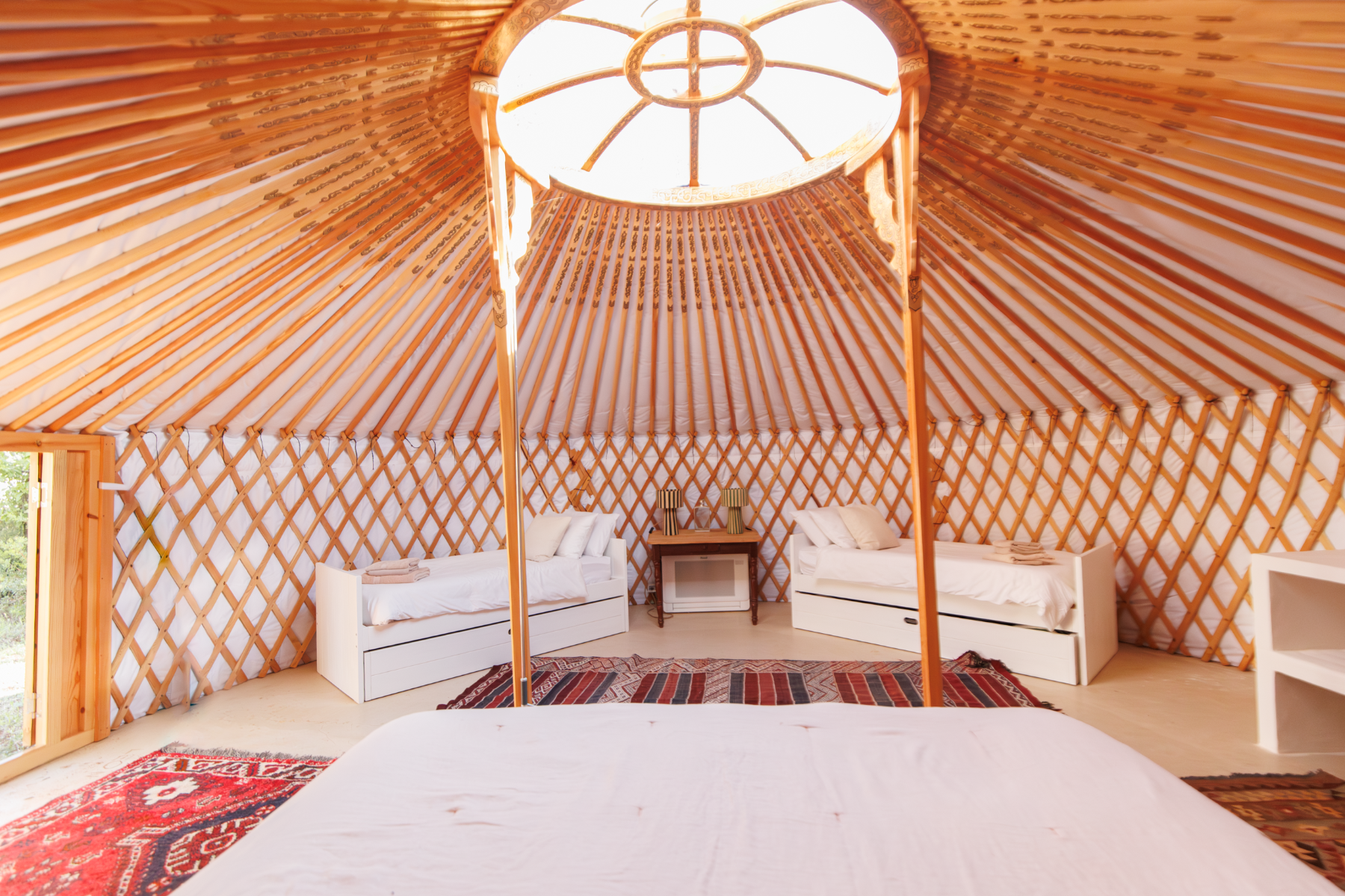 Yurt at Trullo Uliveto, Puglia