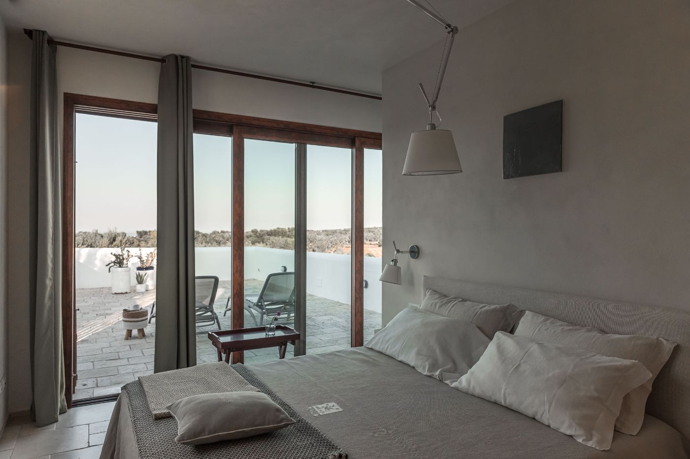 A bedroom at Villa Ambra.