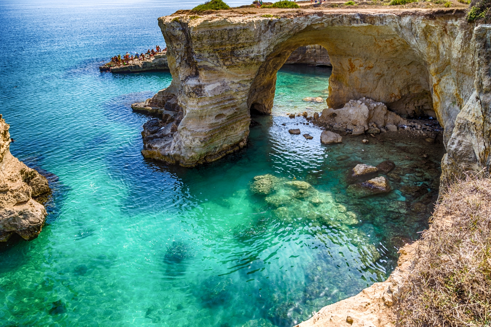 Puglia cliff view
