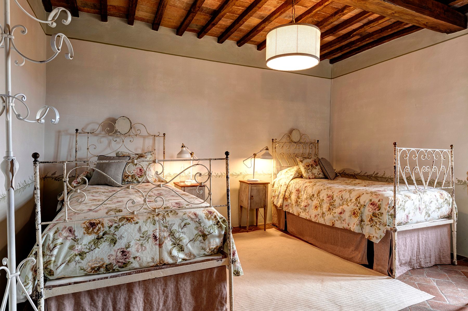 Bedroom at Ca di Pesa in Tuscany, Italy