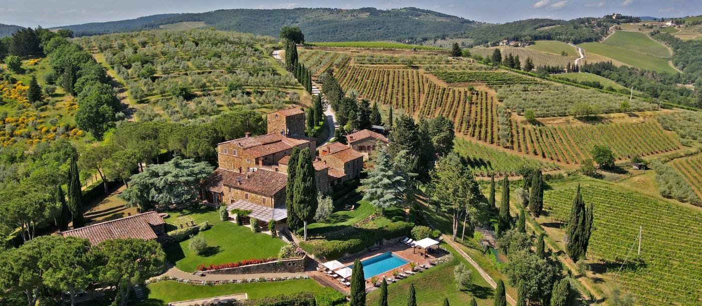 Ca di Pesa, luxury villa in Chianti