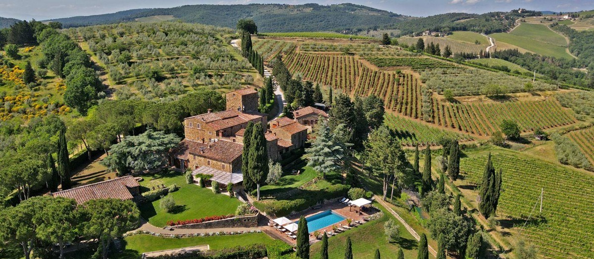 Ca di Pesa, luxury villa in Chianti
