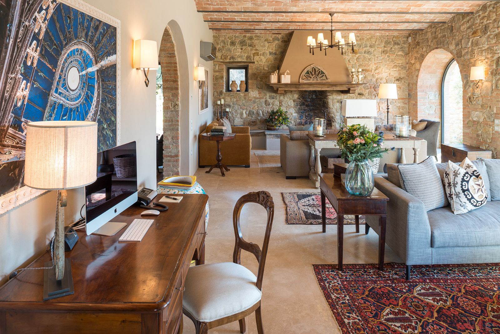 Casale-cinelli-Italy-Tuscany-Living-Room