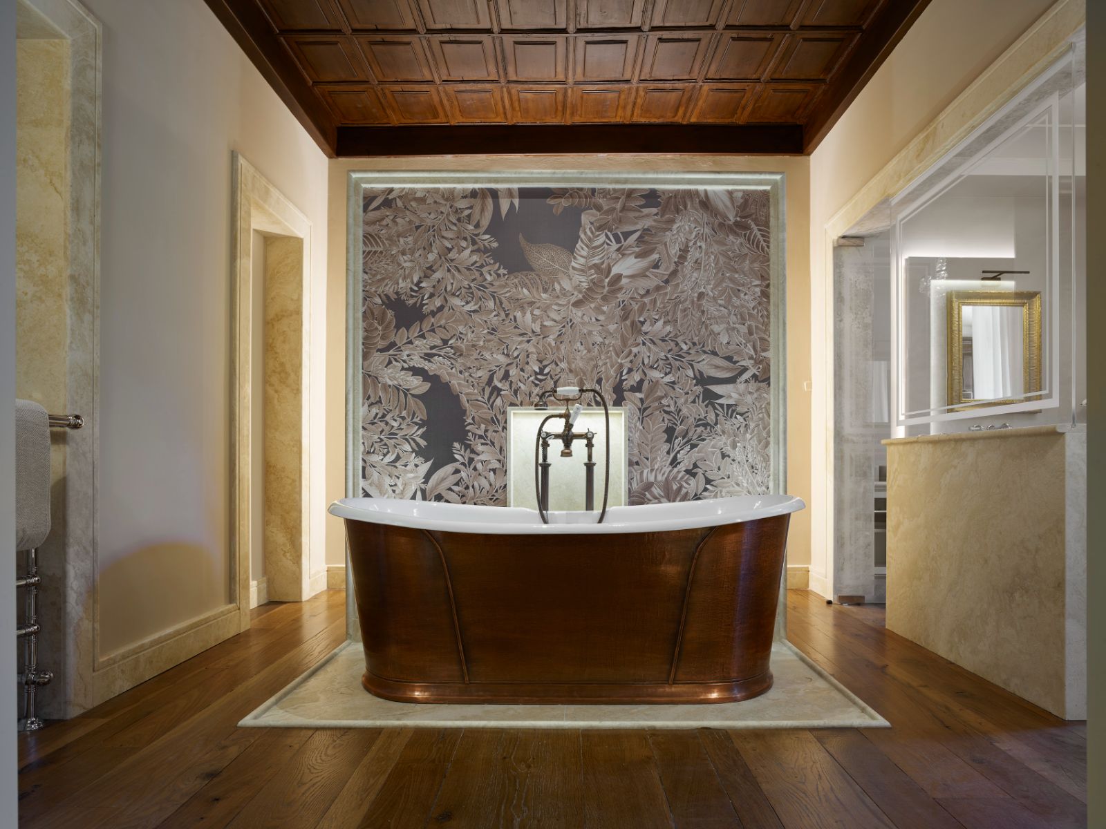 Bathtub at Castello San Lorenzo in Tuscany