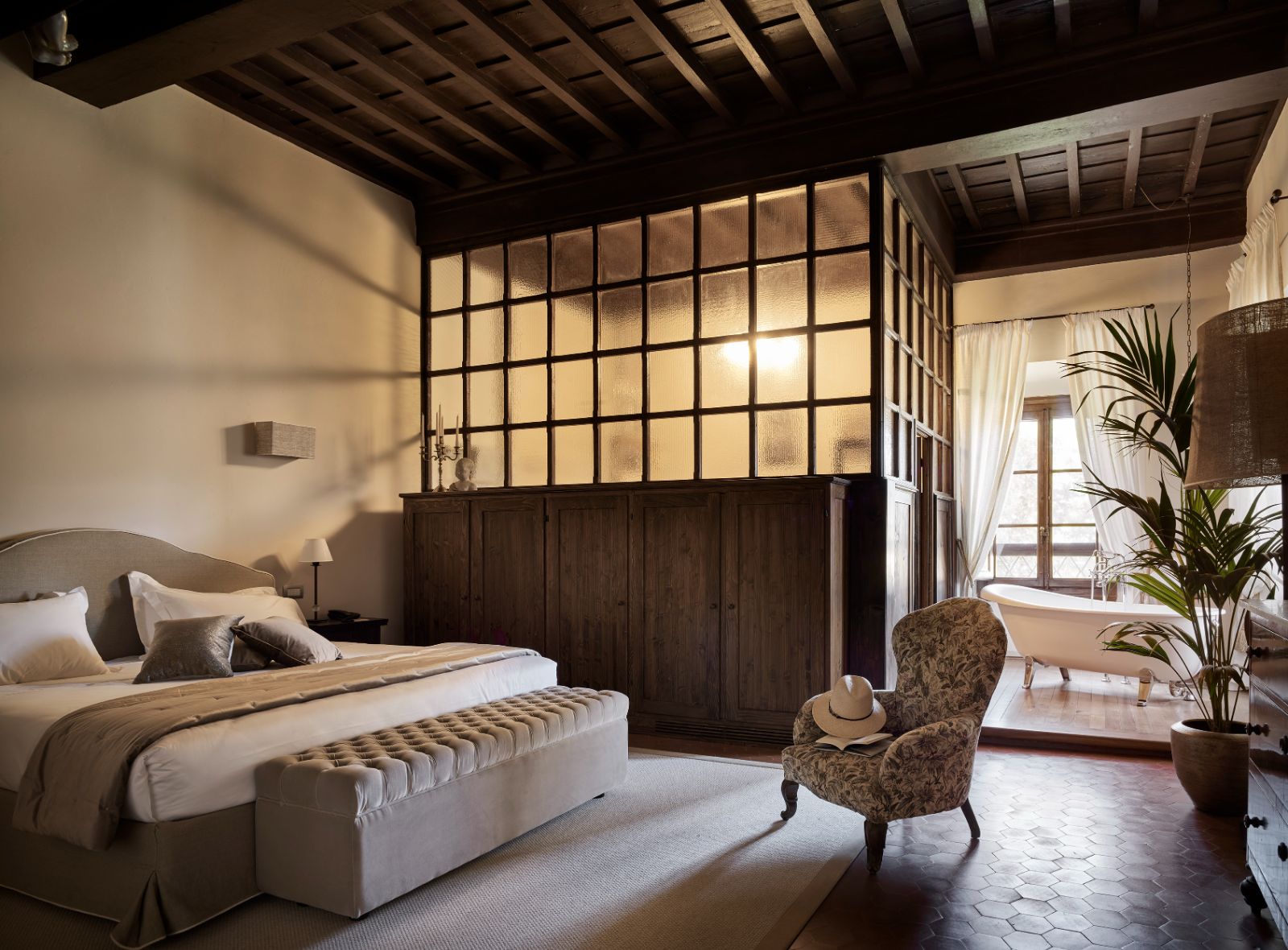 Bedroom 2 at Castello San Lorenzo in Tuscany