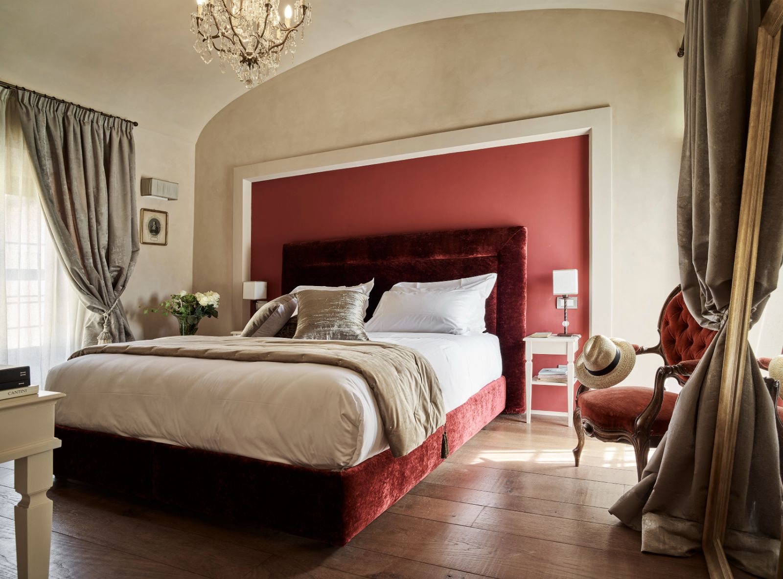 Bedroom 5 at Castello San Lorenzo in Tuscany