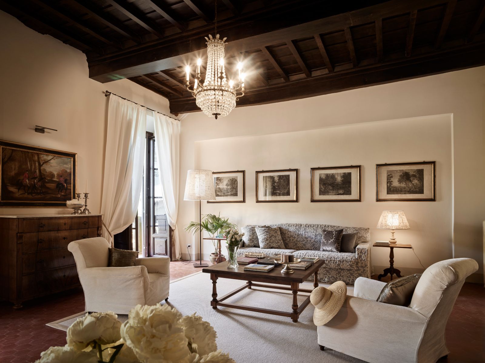 Sitting Room 2 at Castello San Lorenzo in Tuscany