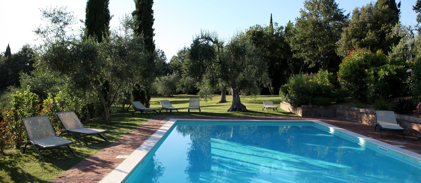 Swimming pool of La Bienta, Tuscany