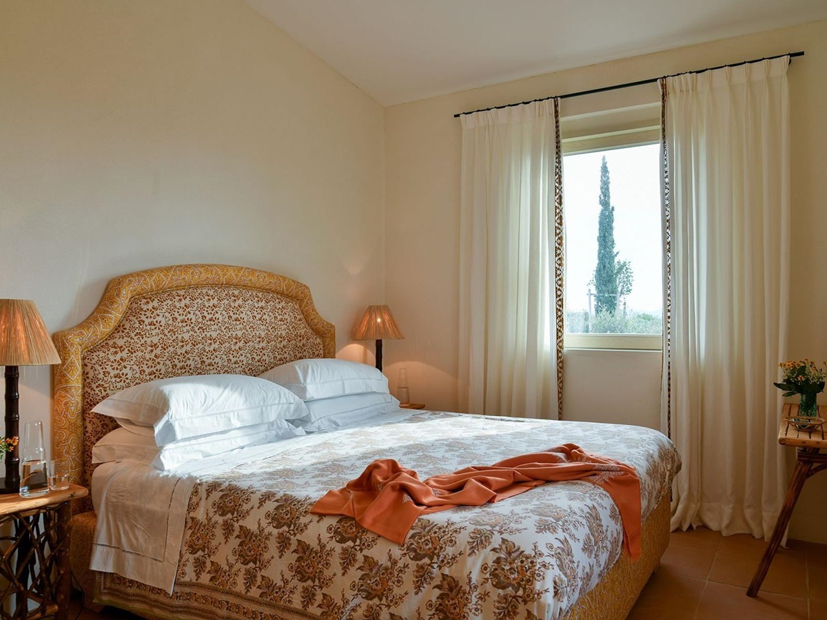 Bedroom 1 at La Collina Farmhouse