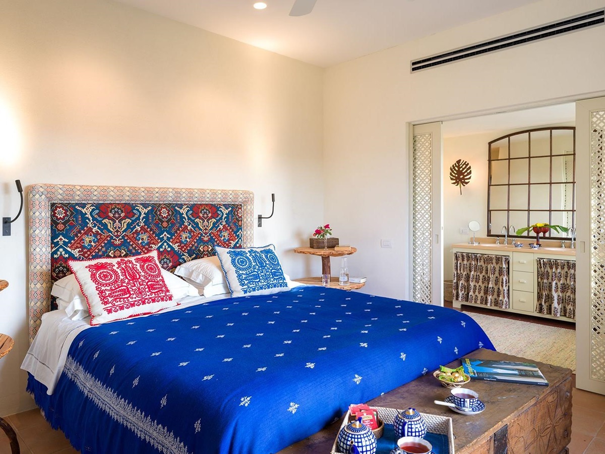 Bedroom 3 at La Collina Farmhouse