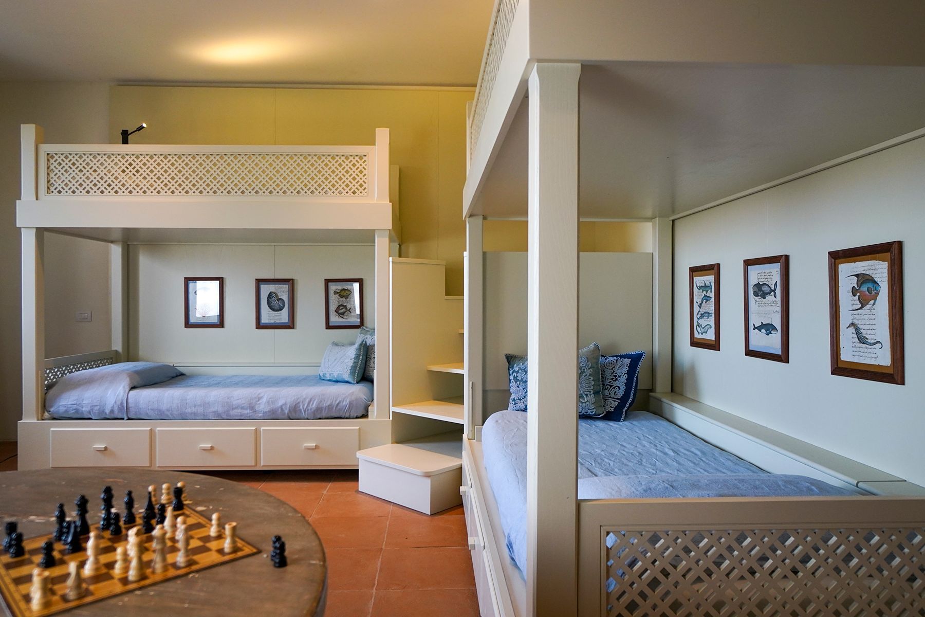 Bunkbeds at La Collina Farmhouse