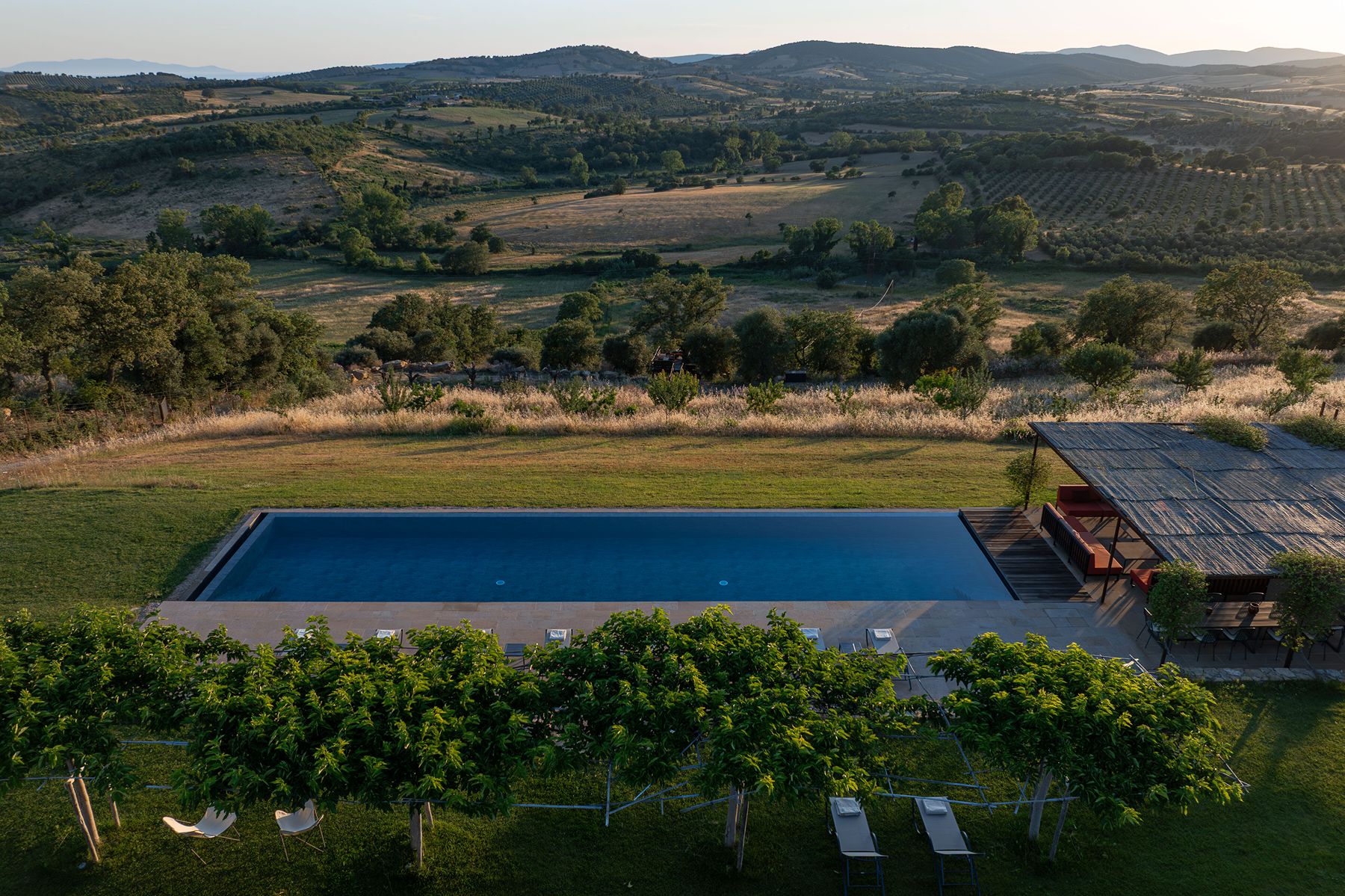 Pool 2 at La Collina Farmhouse