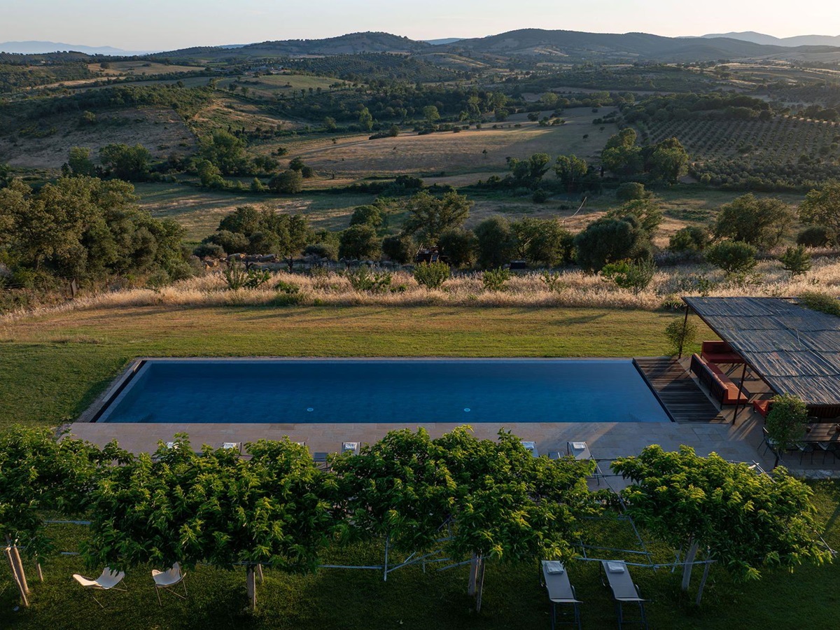 Pool 2 at La Collina Farmhouse