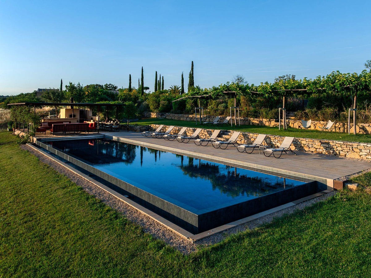 Pool at La Collina Farmhouse