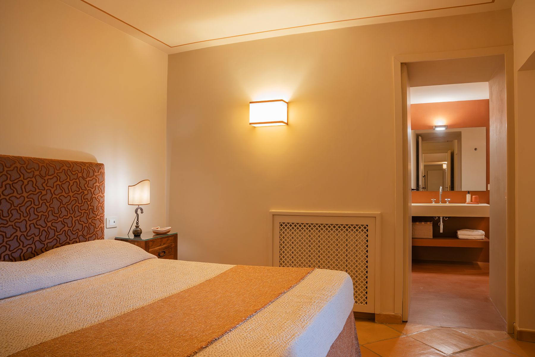 Bedroom at La Feniglia