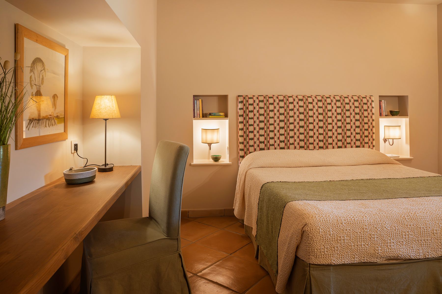 Bedroom at La Feniglia