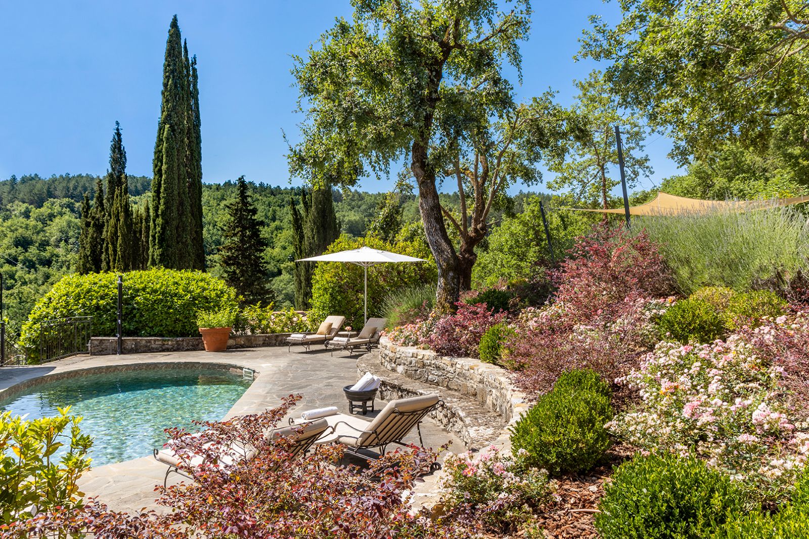 Pool at La Tenuta in Tuscany