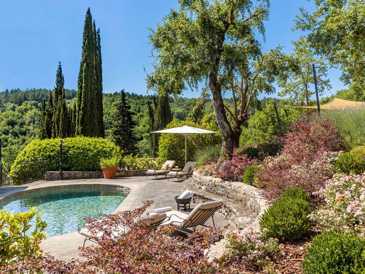 Pool at La Tenuta in Tuscany