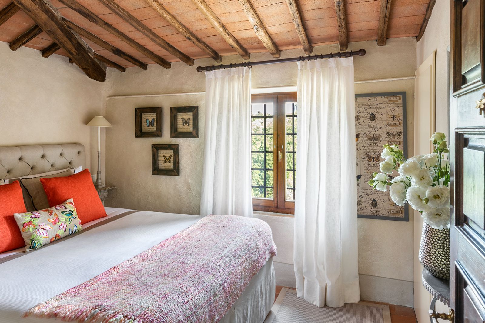 Bedroom at at La Tenuta in Tuscany