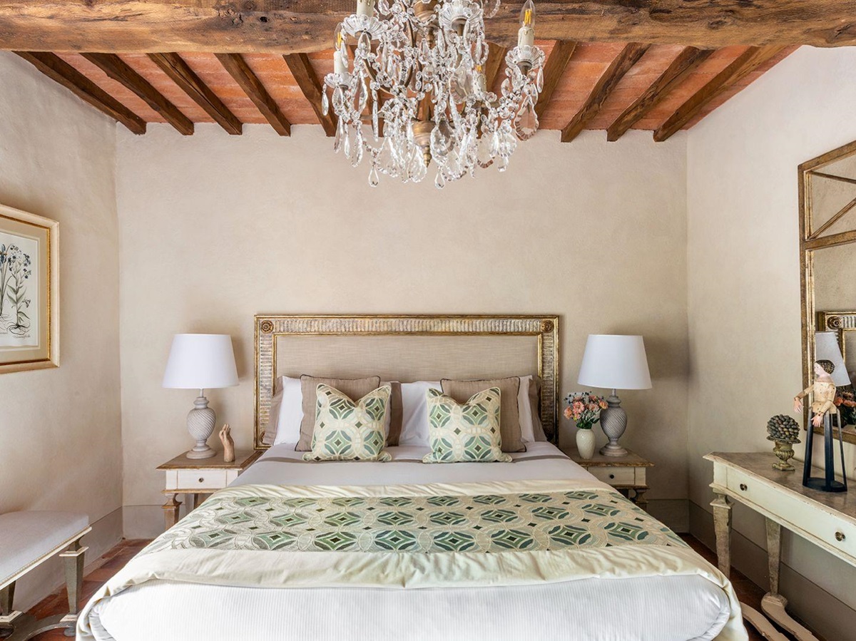 Bedroom at La Tenuta in Tuscany