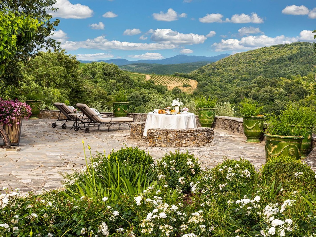 View at La Tenuta in Tuscany