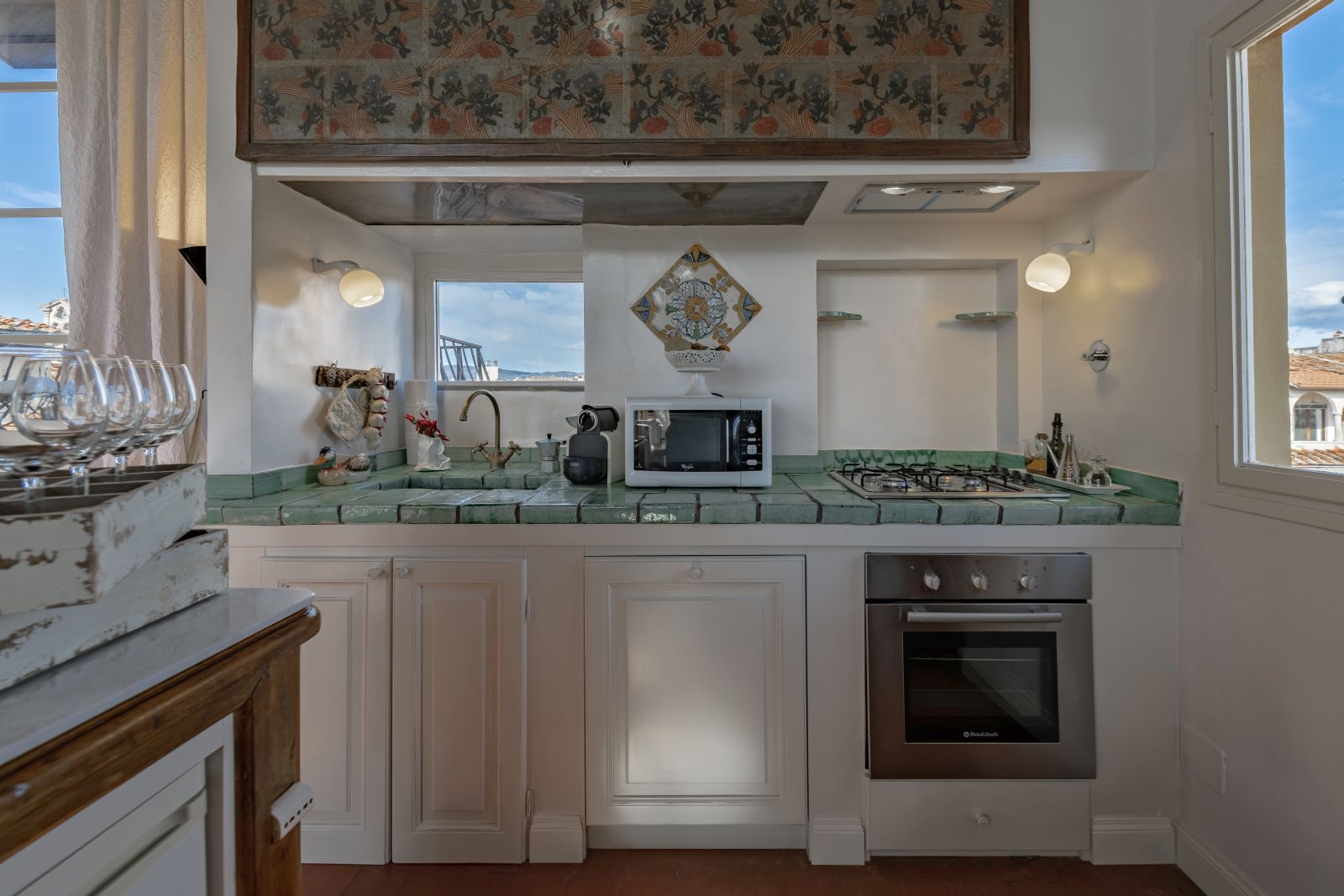 the Kitchen of the apartment