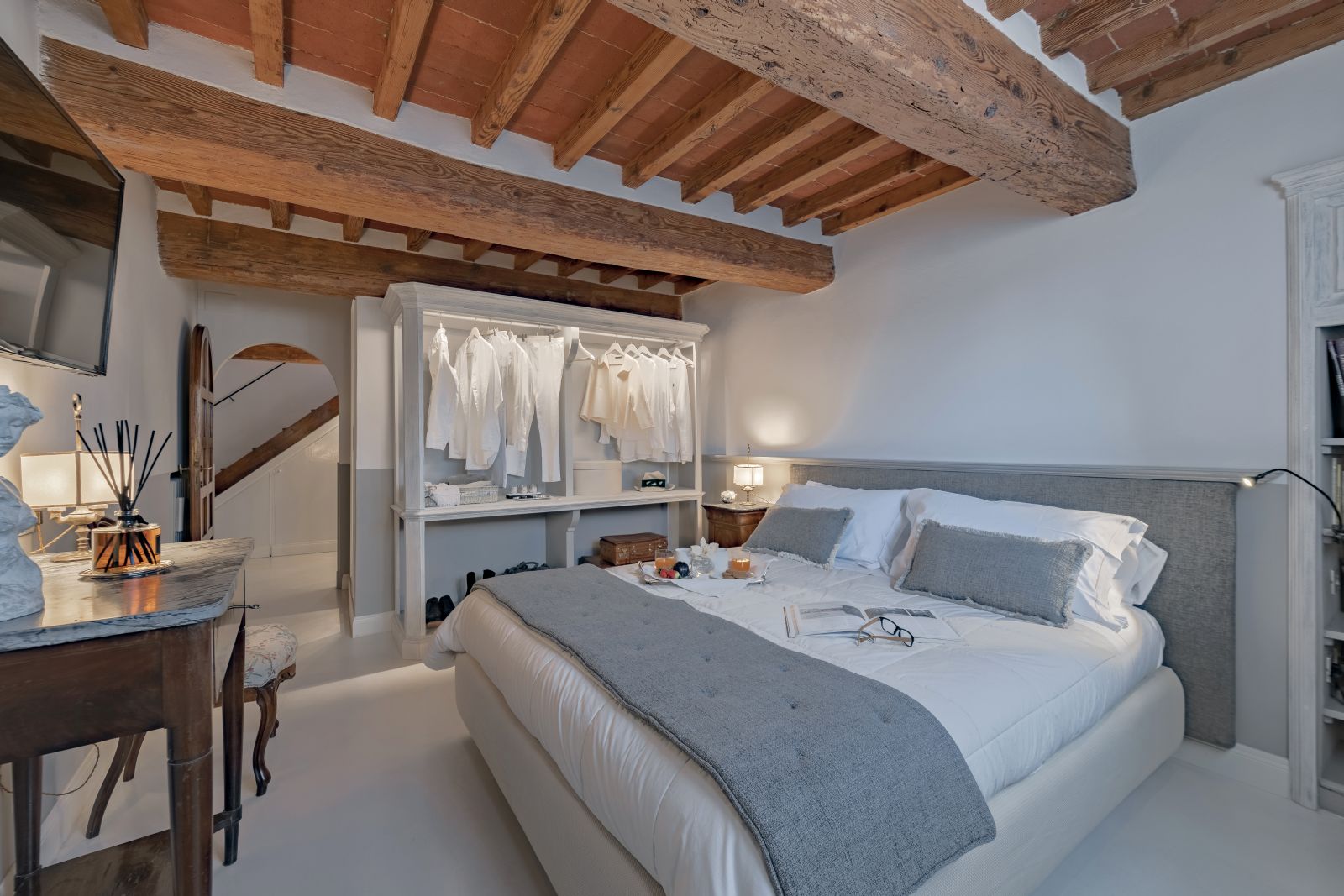 the master bedroom
