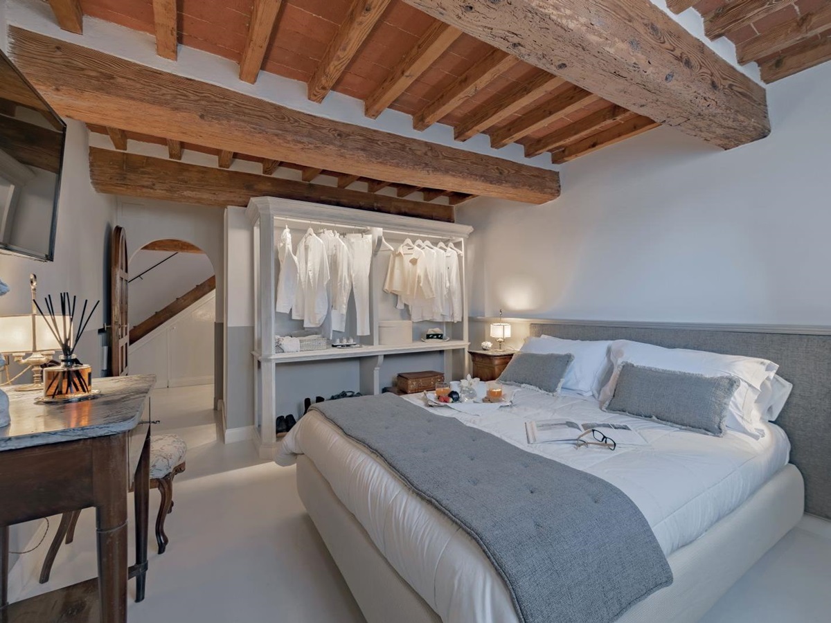 the master bedroom