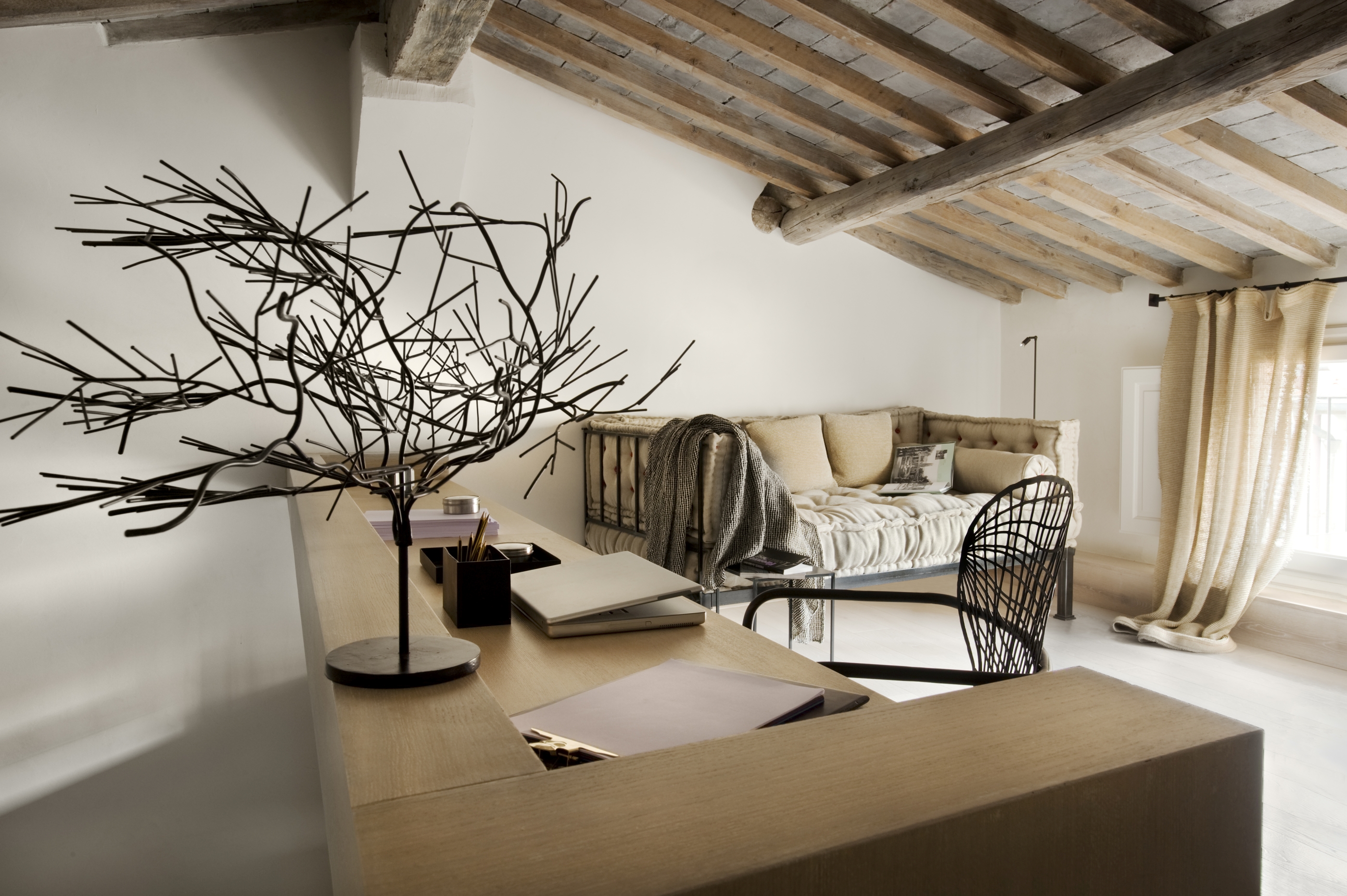Living room of Palazzo Fiorentina, Tuscany