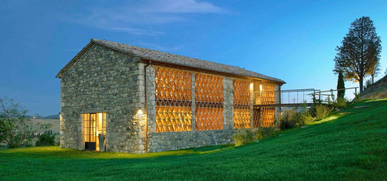 Exterior of Podere due Scale in Tuscany